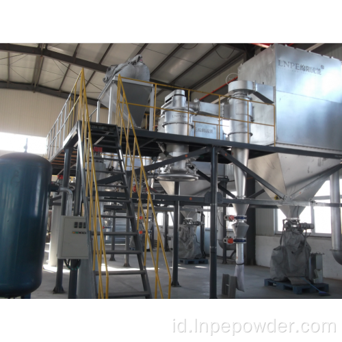 Sistem Jet Mill Skala Pilot